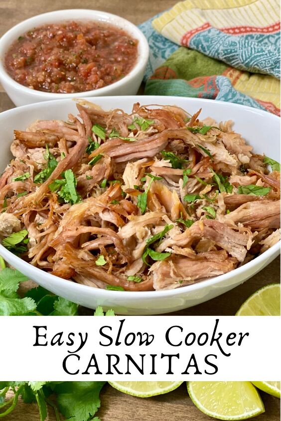 easy slow cooker carnitas
