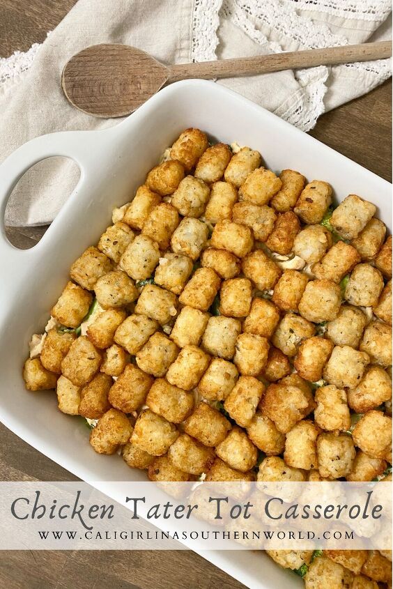 chicken tater tot casserole