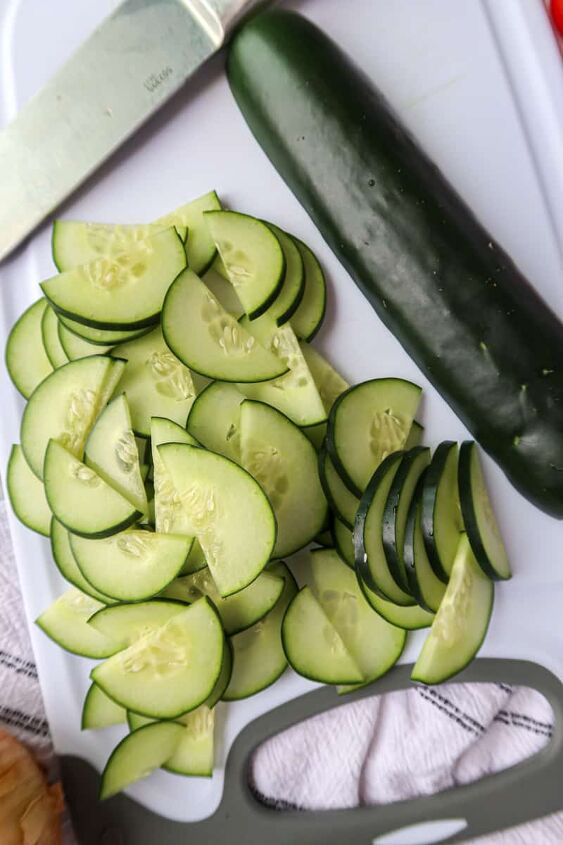 cucumber and onion salad 30 minute barbeque side