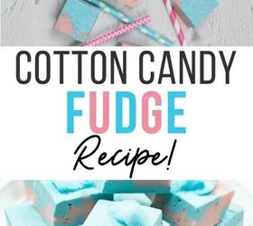 cotton candy fudge