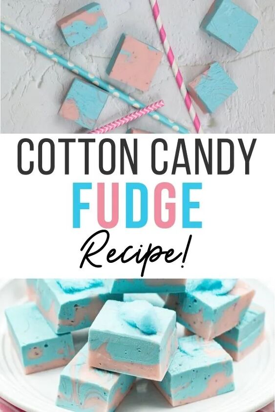cotton candy fudge