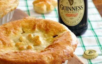 Beef and Guinness Pot Pie With Puff Pastry Shamrocks