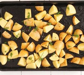 Dill Air Fryer Red Potatoes - Diced Ninja Foodi Red Potatoes