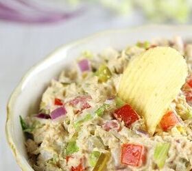 Tuna is great—but when you mix it with this, it's a delicious, 10-minute snack