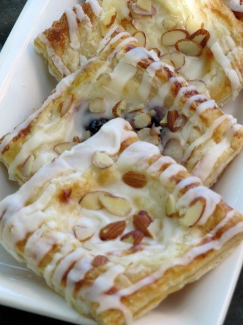 easy cream cheese and fruit pastries