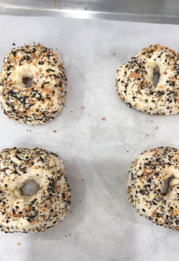 no yeast everything bagels