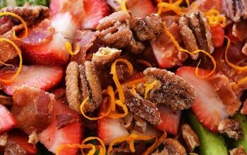 Asparagus-Strawberry Salad With Orange Balsamic Vinaigrette