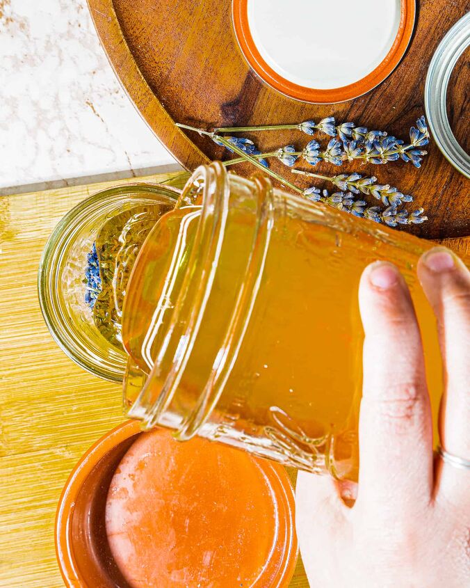 lavender infused herbal honey
