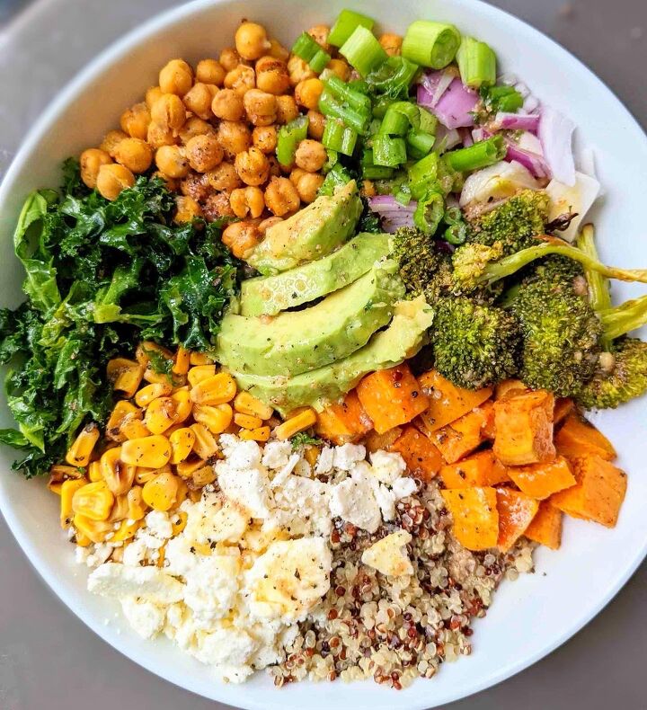 easy healthy superfood bowl for lunch