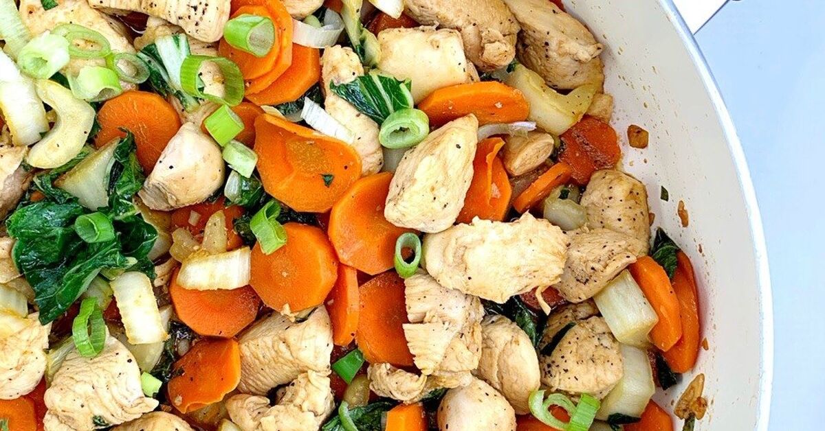 Honey Garlic Chicken Stir Fry Foodtalk honey-garlic-chicken-stir-fry-foodtalk
