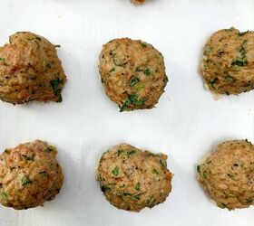 Oven Baked Turkey Meatballs