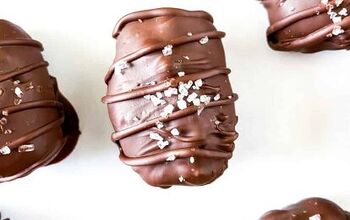 Chocolate Covered Dates With Peanut Butter