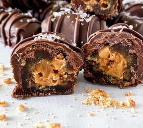chocolate covered dates with peanut butter