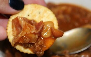 Crock Pot Loaded Baked Beans Perfect For Tailgating!