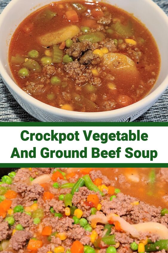 vegetable and ground beef soup crock pot recipe