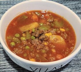 Vegetable And Ground Beef Soup Crock Pot Recipe