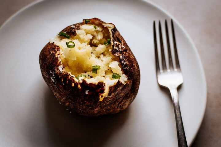 15 quick easy air fryer recipes youll want to make on repeat, Air Fryer Baked Potatoes