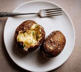Instead of baking baked potatoes—this is crispy, delicious, and easy (genius!)