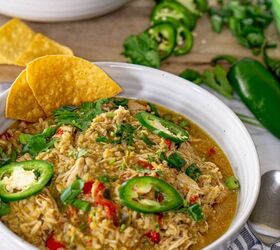Chile Verde Chicken & Brown Rice | Foodtalk