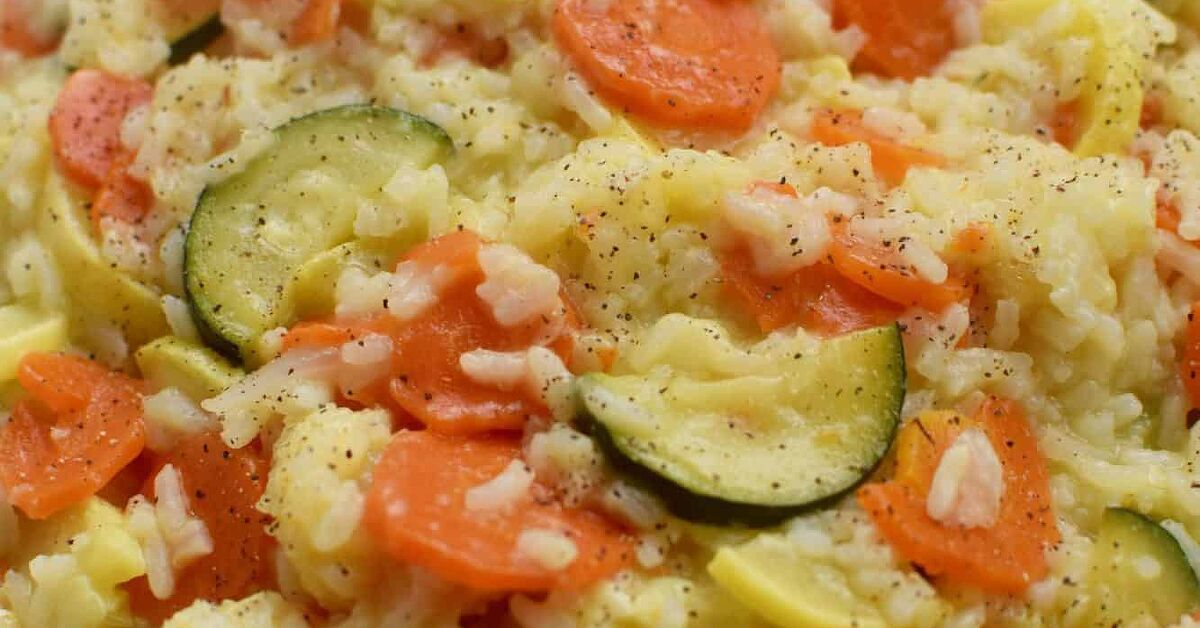 Summer Squash Rice Pilaf | Foodtalk