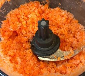 easy weight watcher carrot cake muffin recipe, Grate your carrots in seconds in a Mini Kitchen Chopper