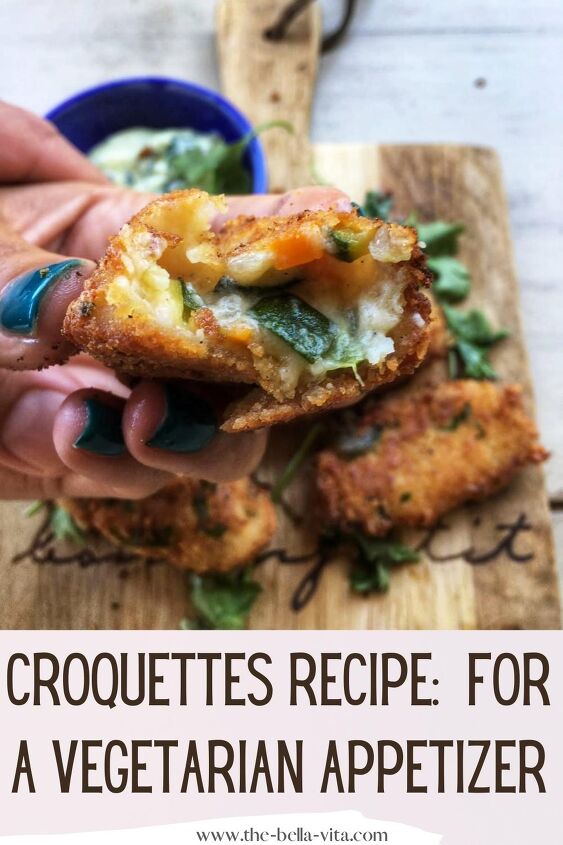 croquettes recipe delicious recipe for a vegetarian appetizer