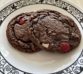 Chocolate Mint M & M Cookies