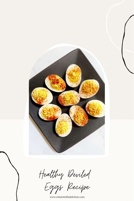 healthy deviled eggs recipe