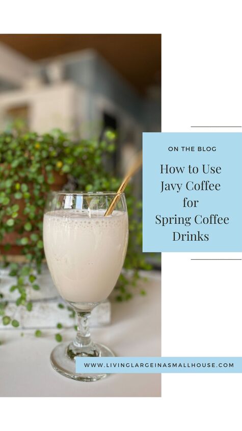 how to use javy coffee for spring coffee drinks