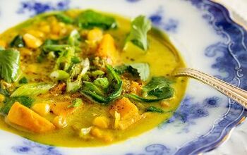 Coconut Curry Lentil Soup (Vegan, Gluten-Free)