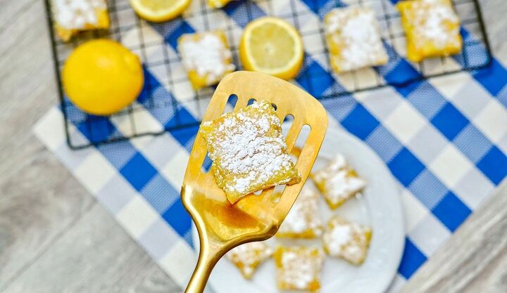 How to Make Easy 3 Ingredient Lemon Bars | Foodtalk