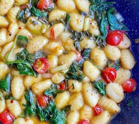 Spinach & Tomato Gnocchi  Recipe