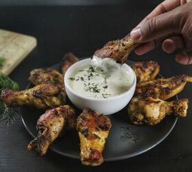 If you haven't tried dipping your wings in this simple, creamy dressing, be prepared to be blown away