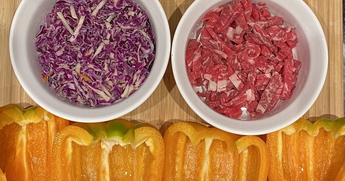 Short Ribs Stuffed Peppers Recipe | Foodtalk