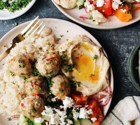 Greek-Inspired Chicken Meatballs
