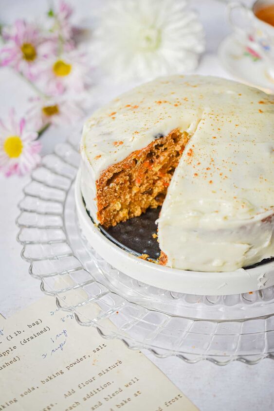instant pot carrot cake with cream cheese frosting