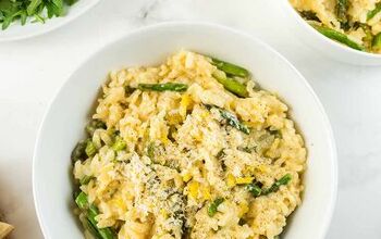 Instant Pot Risotto With Asparagus