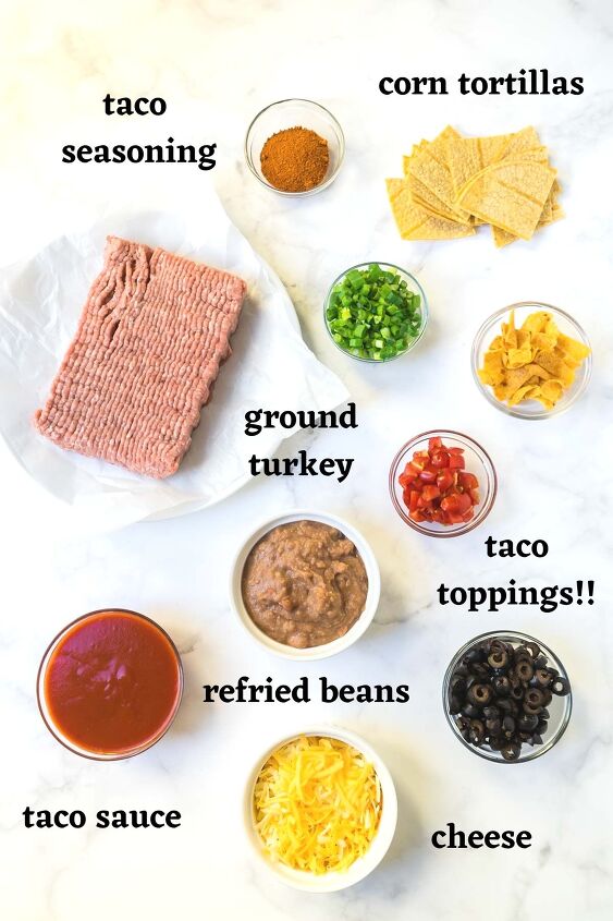 easy turkey taco casserole