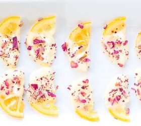 White Chocolate Candied Lemon Slices