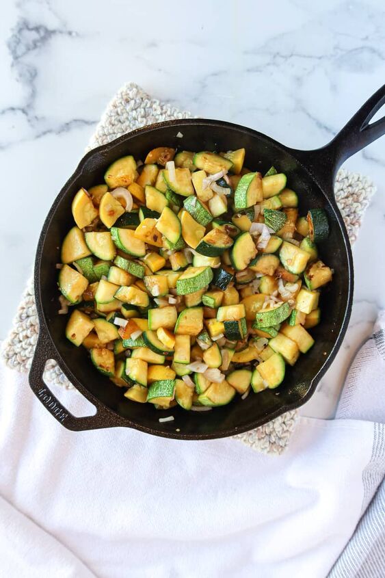 zucchini and squash casserole one skillet meal
