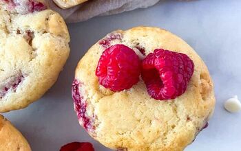 The Best White Chocolate Raspberry Muffins