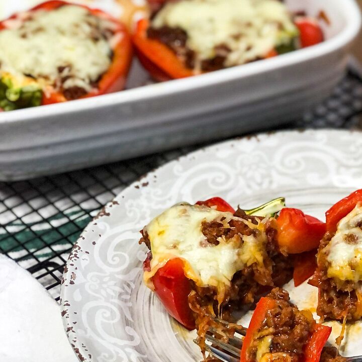 ultimate pizza stuffed peppers