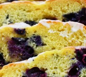 ‘Doctor the Box’ Lemon-Blueberry Loaf Cake