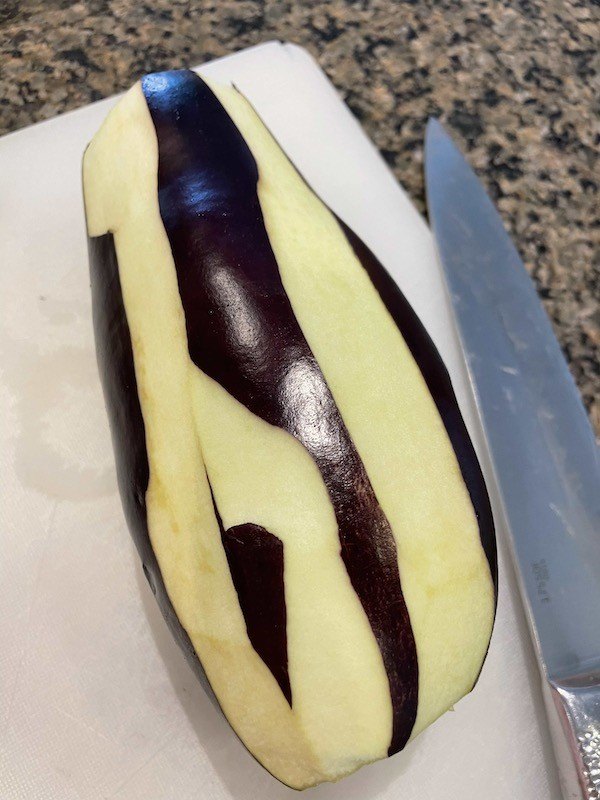 how to make cheesy penne eggplant dish