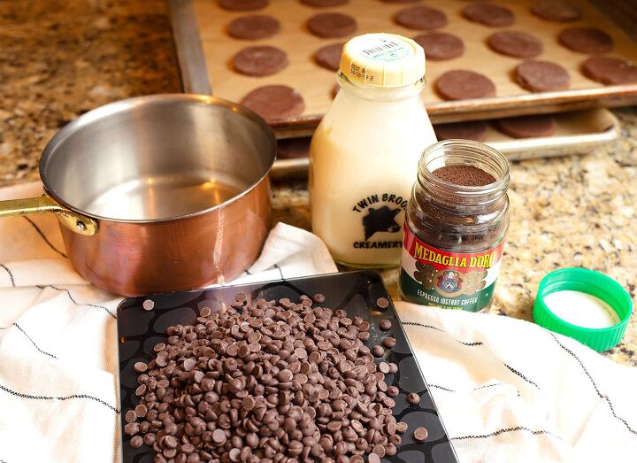chocolate nest cookies