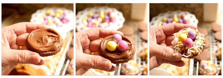 chocolate nest cookies