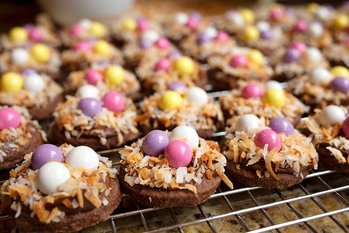 chocolate nest cookies