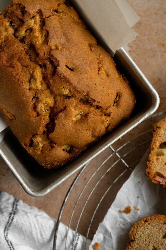 gluten free spiced pear loaf, There s few things more beautiful than the golden brown crust of this loaf