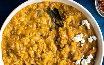 Creamy Butternut Squash Orzo With Sausage