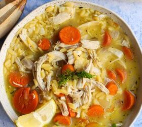 gluten free lemon orzo soup, What s better than a soup that s easy to make and tastes amazing